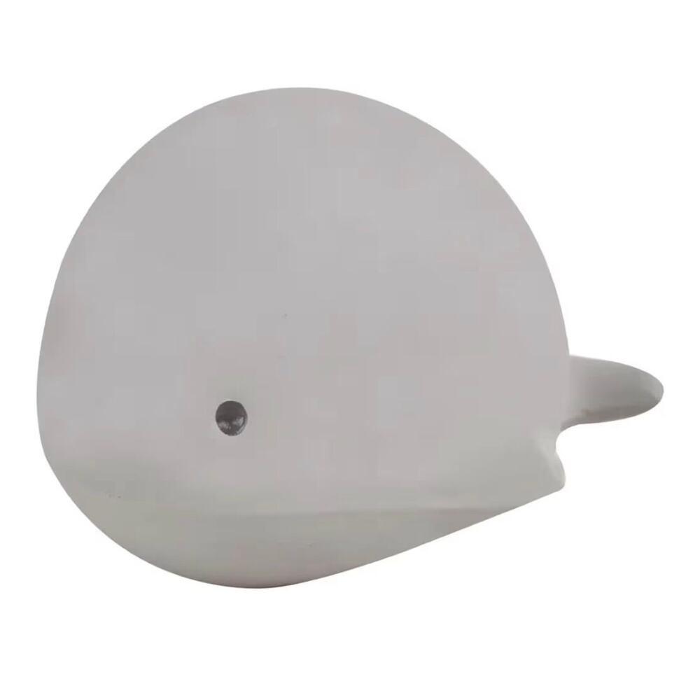 NEW Tikiri Bath Toy Chine Rattle Teether Gray Whale, NWOT